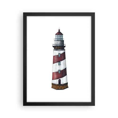 Plakát v černém rámu - Vždy na stráži - 30x40 cm