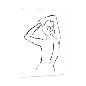 Obraz na skle - Ranní akt - 50x70 cm