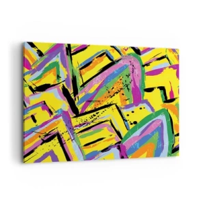 Obraz na plátně - Až křičí radostí - 100x70 cm