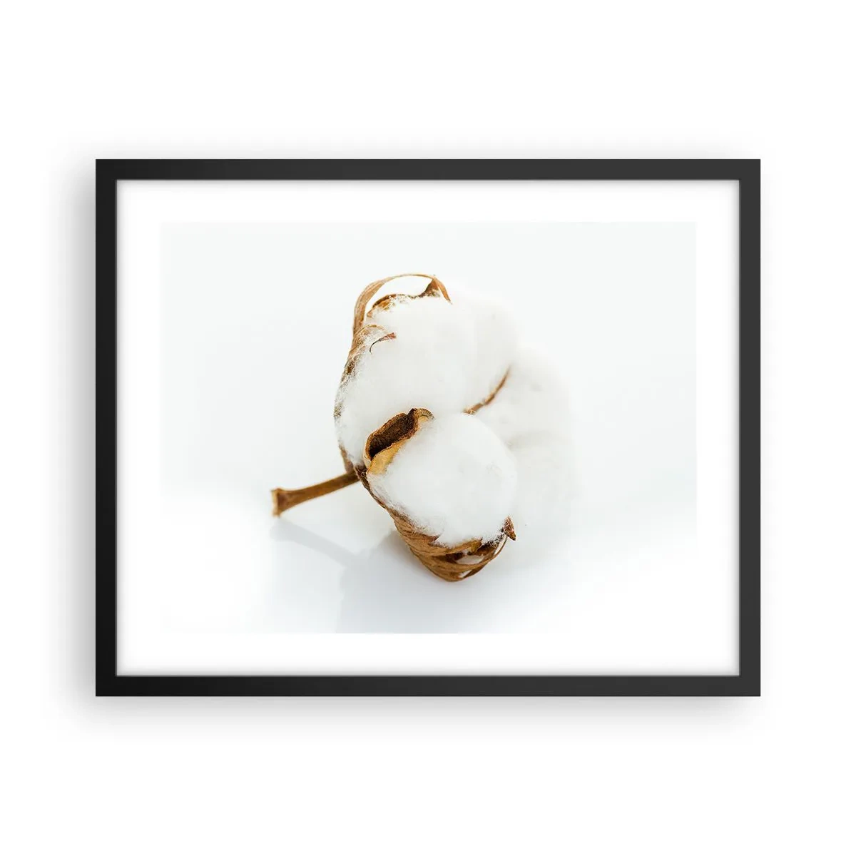 Plakát v černém rámu - Měkká od přírody - 50x40 cm