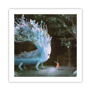 Plakát - Fantastické setkání - 50x50 cm