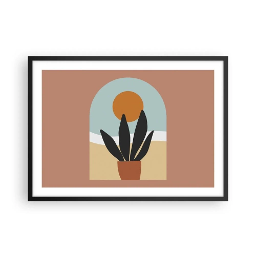 Plakát v černém rámu - Malé radosti - 70x50 cm