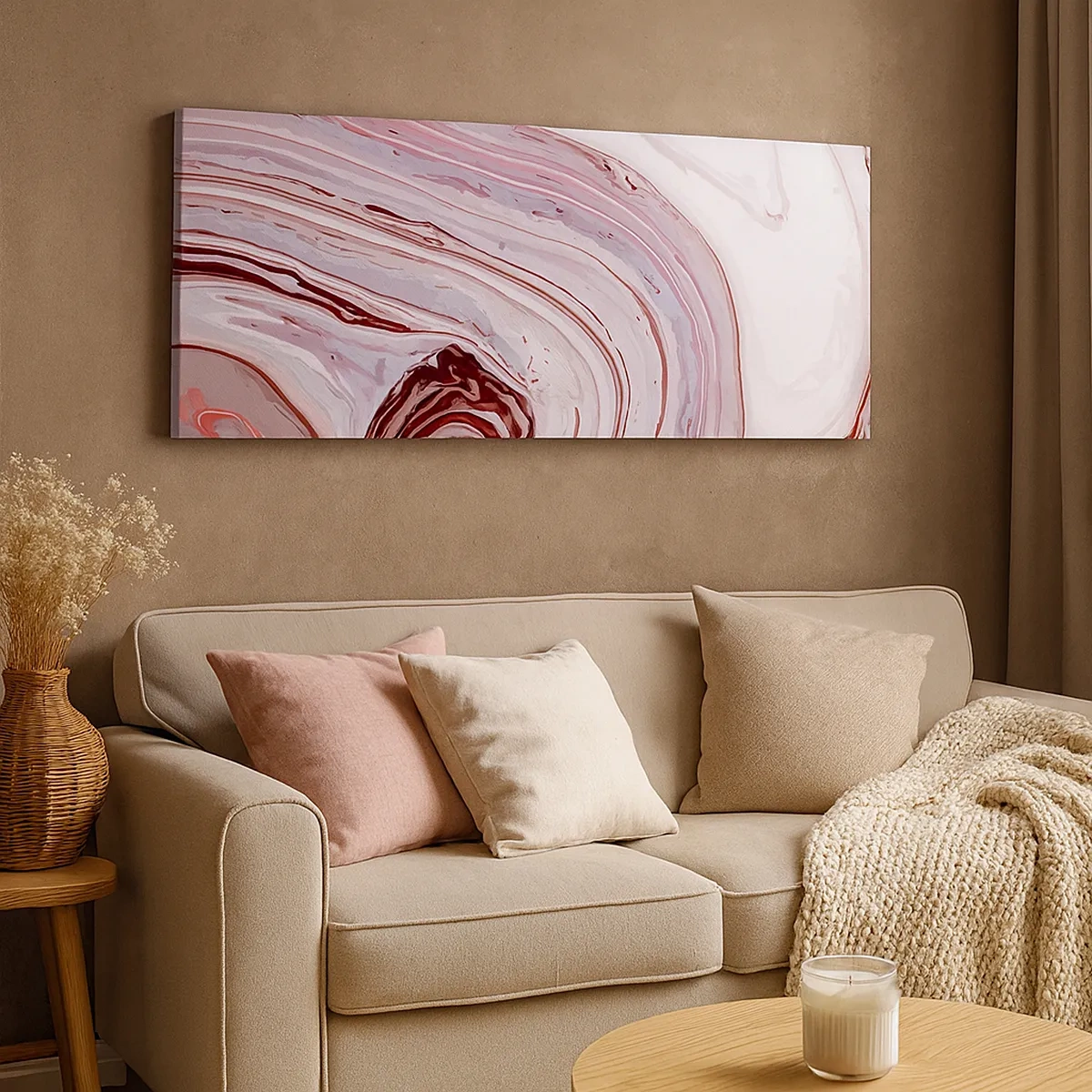 Obraz na plátně - Rovně, potom vpravo dolů - 30x30 cm