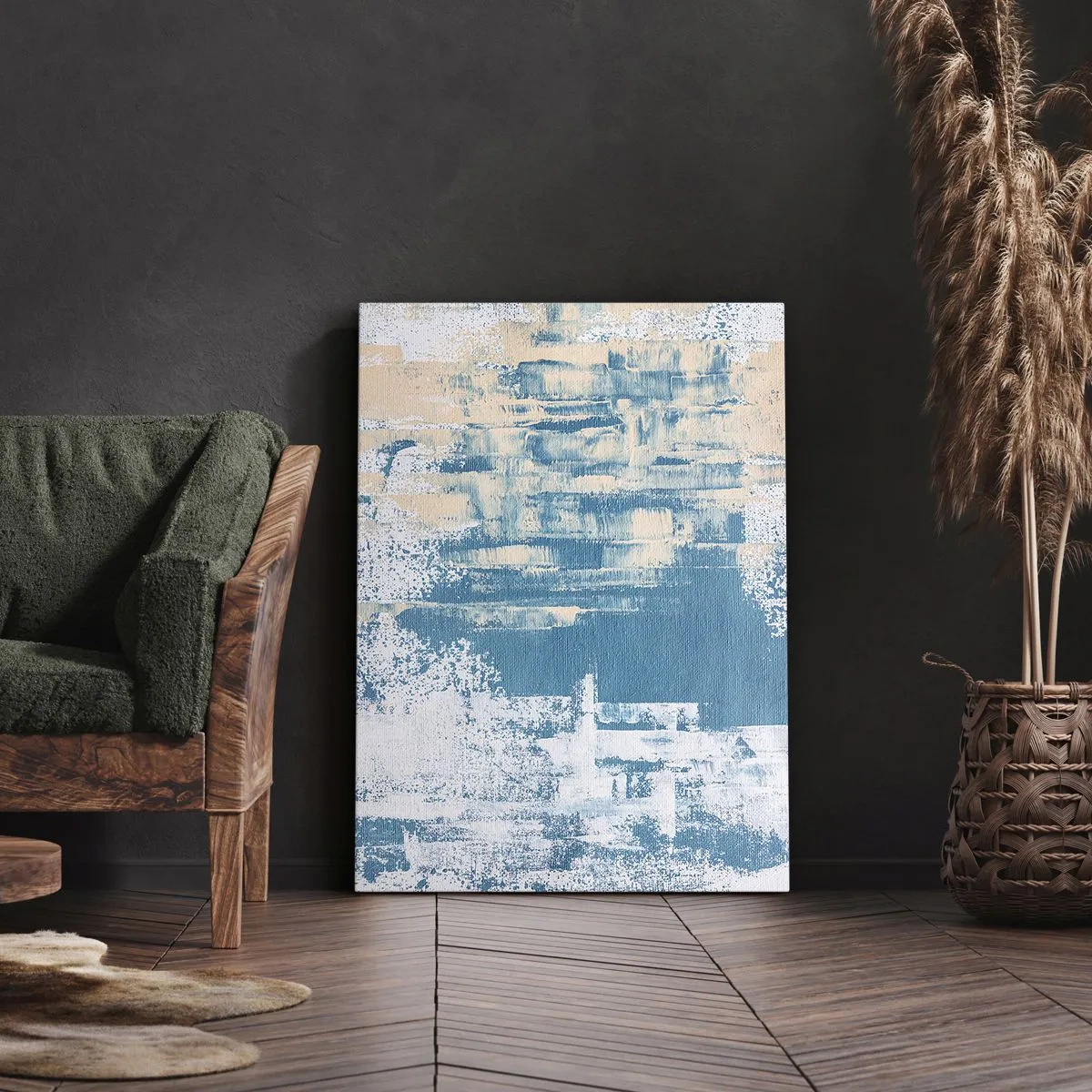 Obraz na plátně - Přes rampouch - 80x120 cm