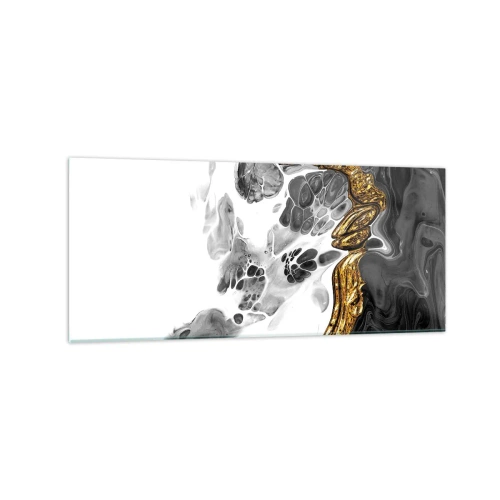 Obraz na skle - Organická kompozice - 120x50 cm
