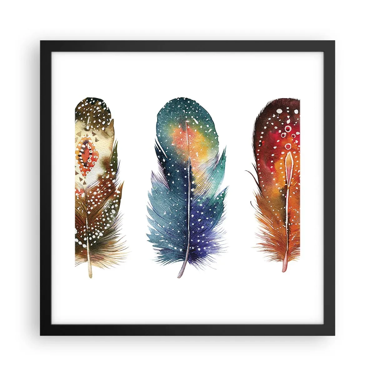 Plakát v černém rámu - Rituály, obřady, tajemství - 40x40 cm