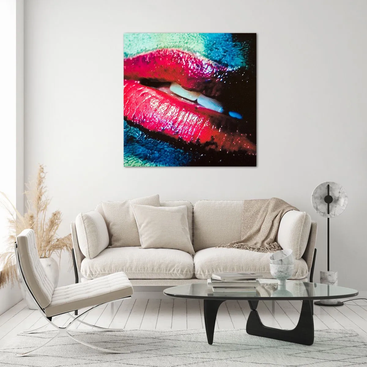 Obraz na skle - Smyslné a znepokojivé - 60x60 cm