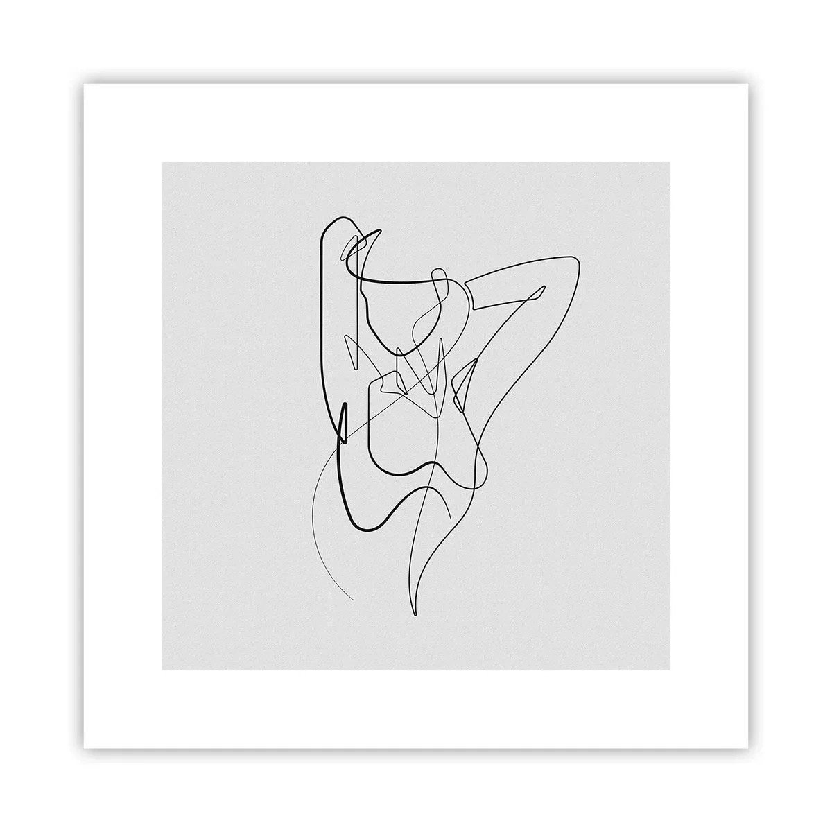 Plakát - Ty jsi záhada… - 30x30 cm