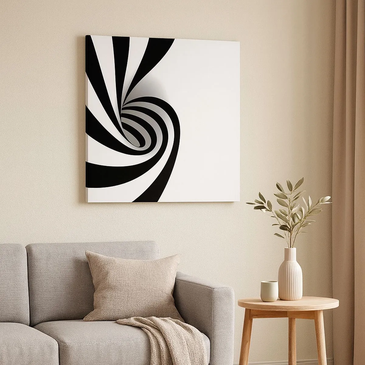 Obraz na plátně - A přece se točí - 30x30 cm