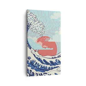 Obraz na plátně - Z japonských inspirací - 45x80 cm