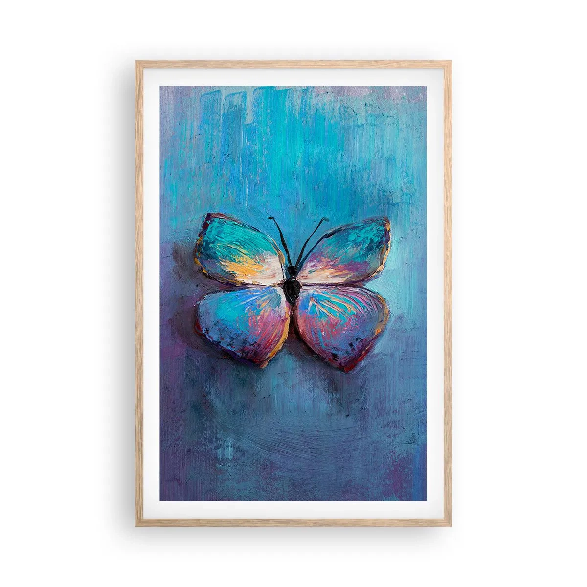 Plakát v rámu světlý dub - V celé své kráse - 61x91 cm