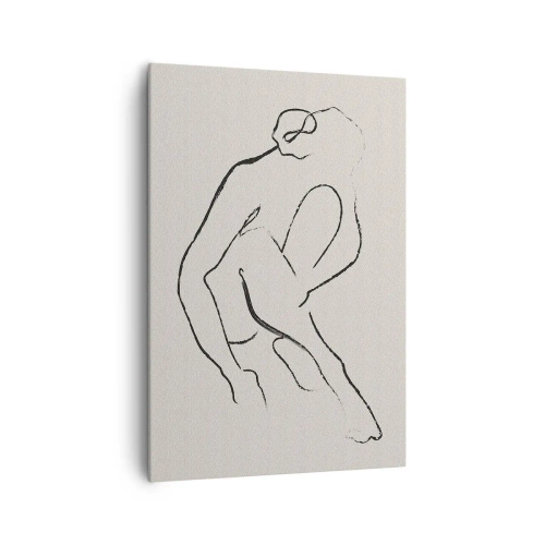 Obraz na plátně - Intimní skica - 70x100 cm