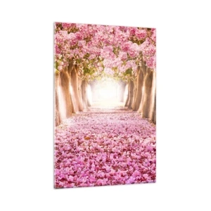 Obraz na skle - Cesta do ráje - 80x120 cm
