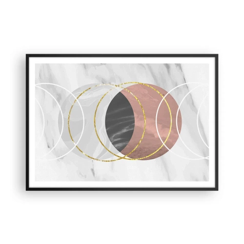 Plakát v černém rámu - Hudba sfér - 100x70 cm