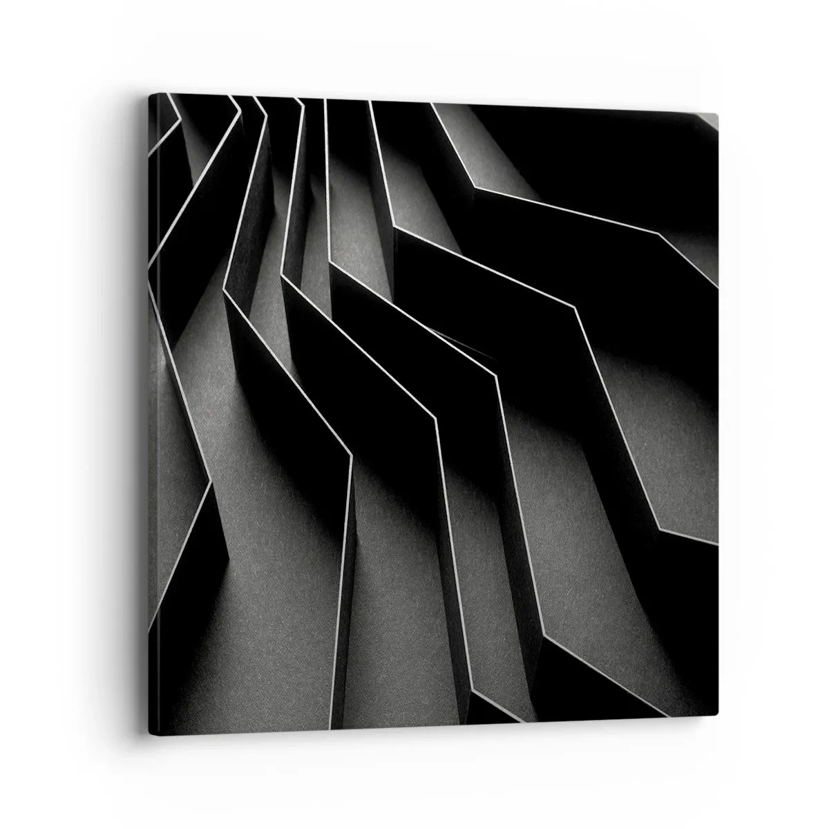 Obraz na plátně - Prostorový pořádek - 40x40 cm