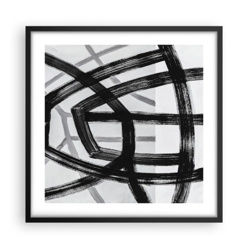 Plakát v černém rámu - Hloubka - 50x50 cm