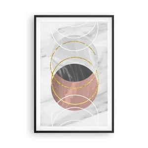 Plakát v černém rámu - Hudba sfér - 61x91 cm