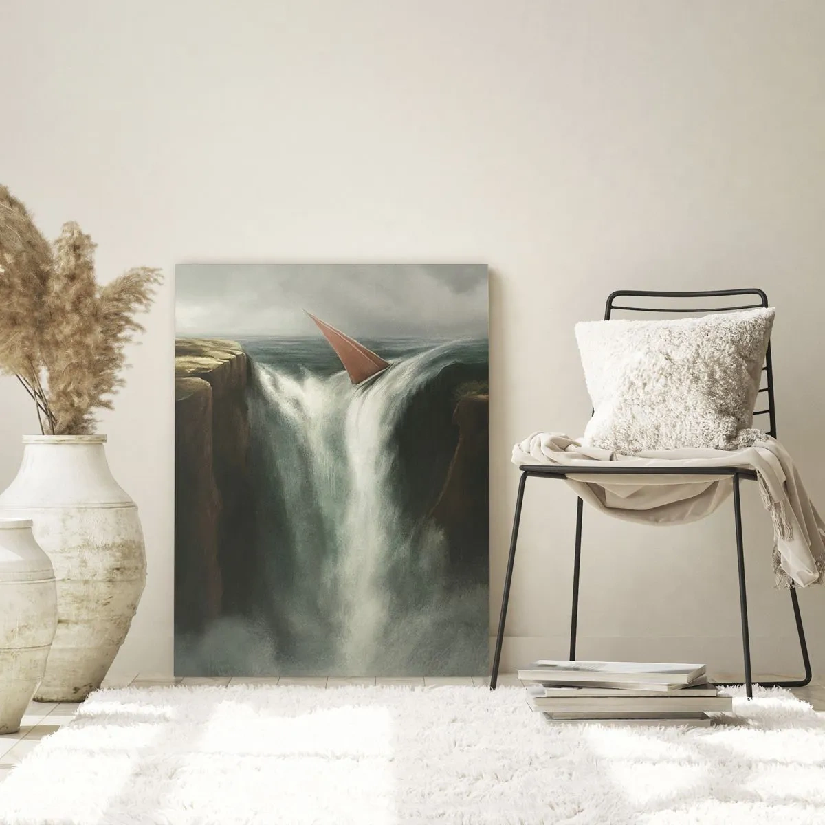 Obraz na skle - Životní varování - 80x120 cm