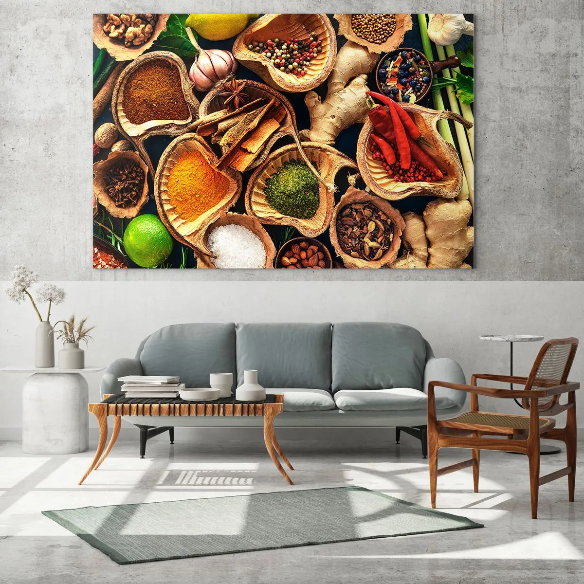 Obraz na skle - Vezmi si, co chceš - 100x70 cm