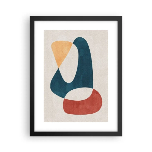 Plakát v černém rámu - Vlivy a metamorfózy - 30x40 cm