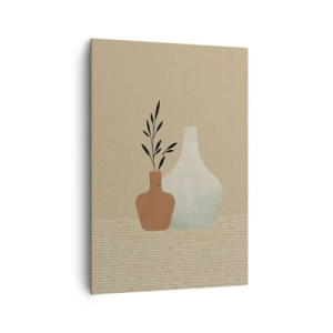 Obraz na plátně - Váza a její myšlenka - 70x100 cm