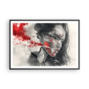 Plakát v černém rámu - Ve spárech absurdity - 100x70 cm