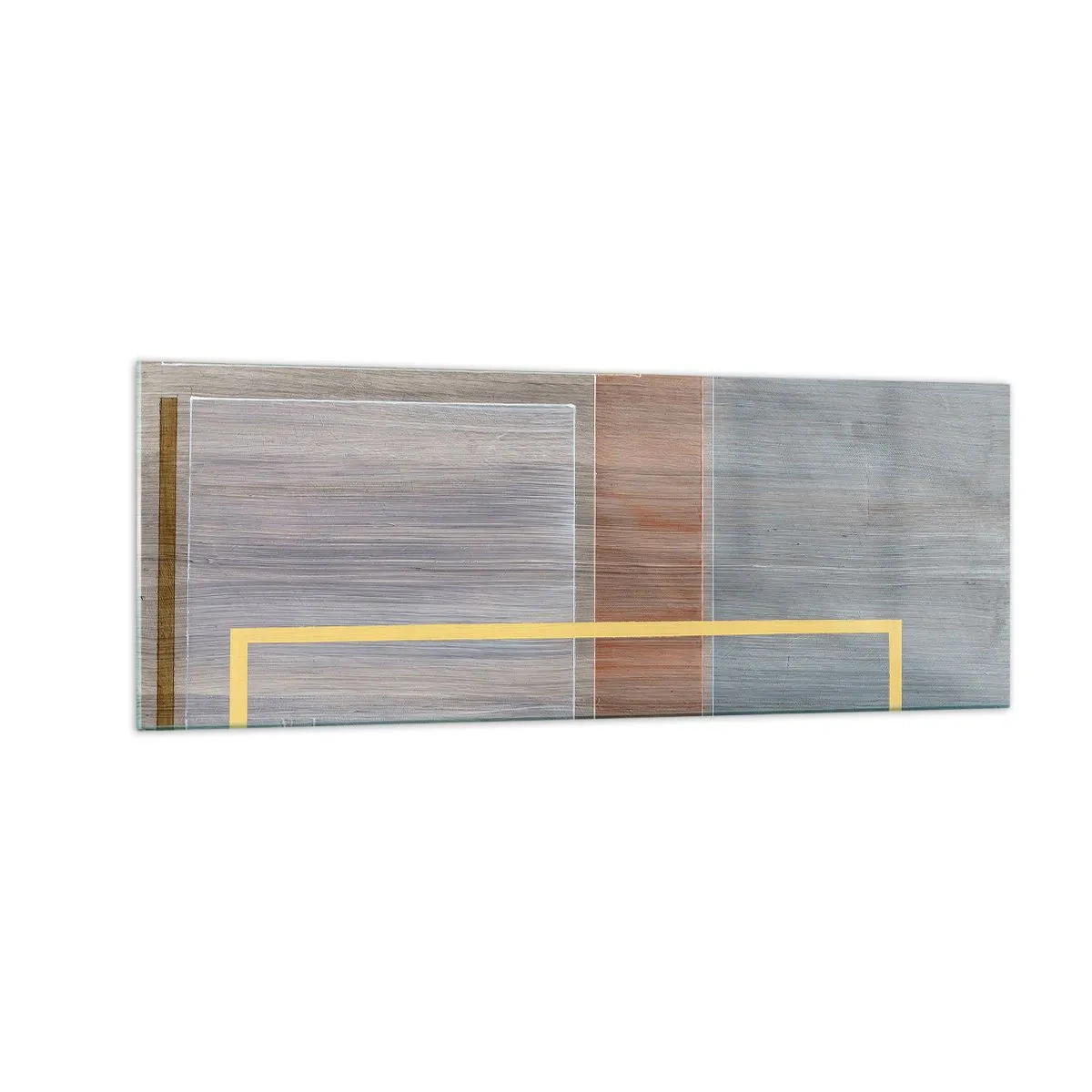 Obraz na skle - Jednoduše a v klidu - 140x50 cm