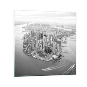 Obraz na skle - Jak nemilovat? - 30x30 cm