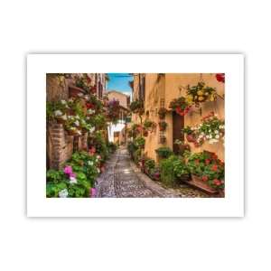 Plakát - Italské zákoutí - 40x30 cm