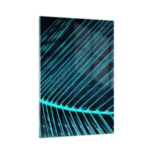 Obraz na skle - Textura zeleně - 80x120 cm