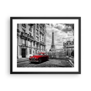 Plakát v černém rámu - Dravec ve městě - 50x40 cm