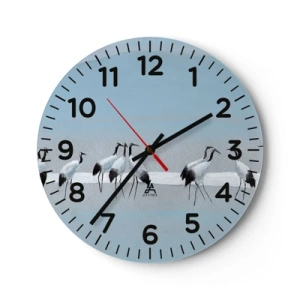 Nástěnné hodiny - Po horkém dni - 30x30 cm