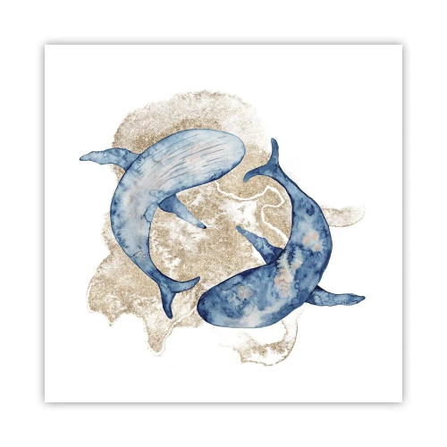 Plakát - Přátelství nebo láska? - 50x50 cm