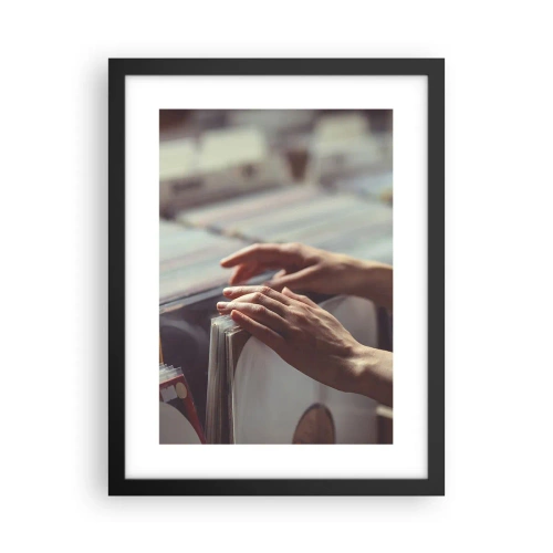 Plakát v černém rámu - Hledání emocí - 30x40 cm