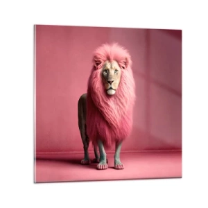 Obraz na skle - A už se nebojíš - 50x50 cm