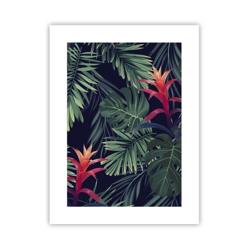 Plakát - Vzplanout v zeleném - 30x40 cm