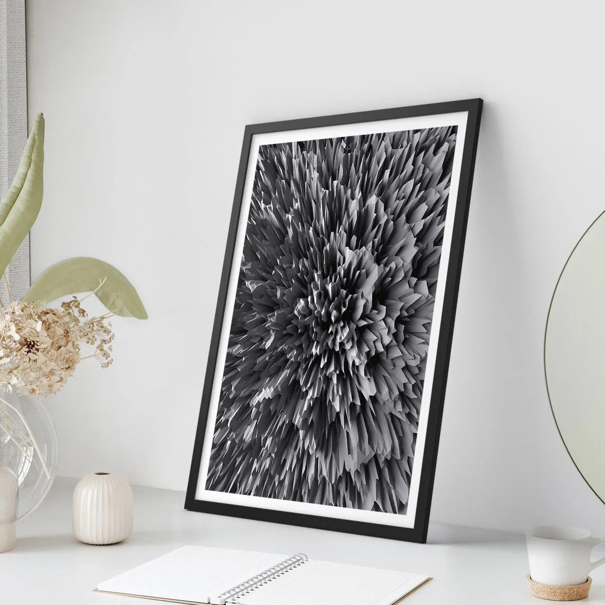 Plakát v černém rámu - Ostřejší to už nebude - 70x100 cm