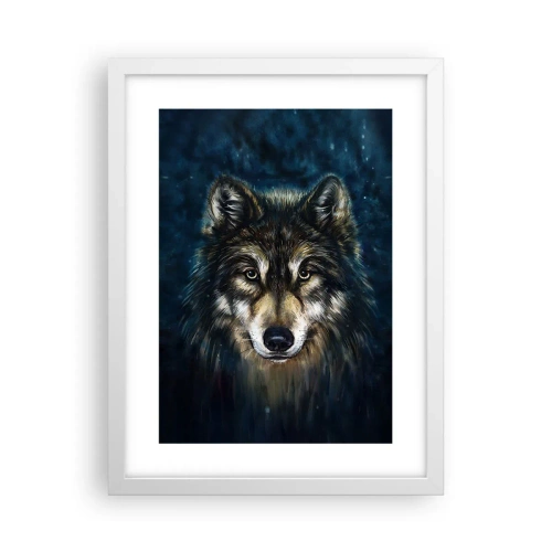 Plakát v bílém rámu - Alfa? A omega - 30x40 cm