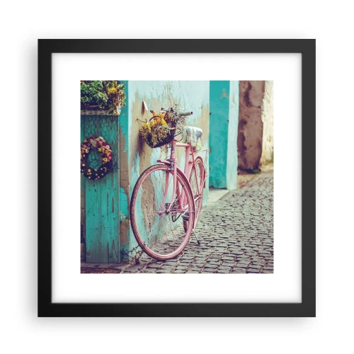 Plakát v černém rámu - Hned se vrátím - 30x30 cm