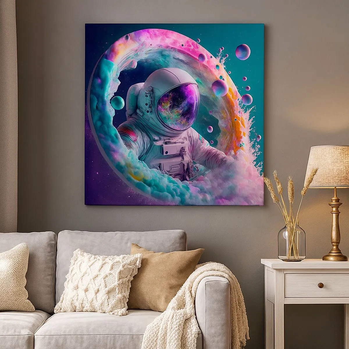 Obraz na plátně - Hvězdná brána - 30x30 cm