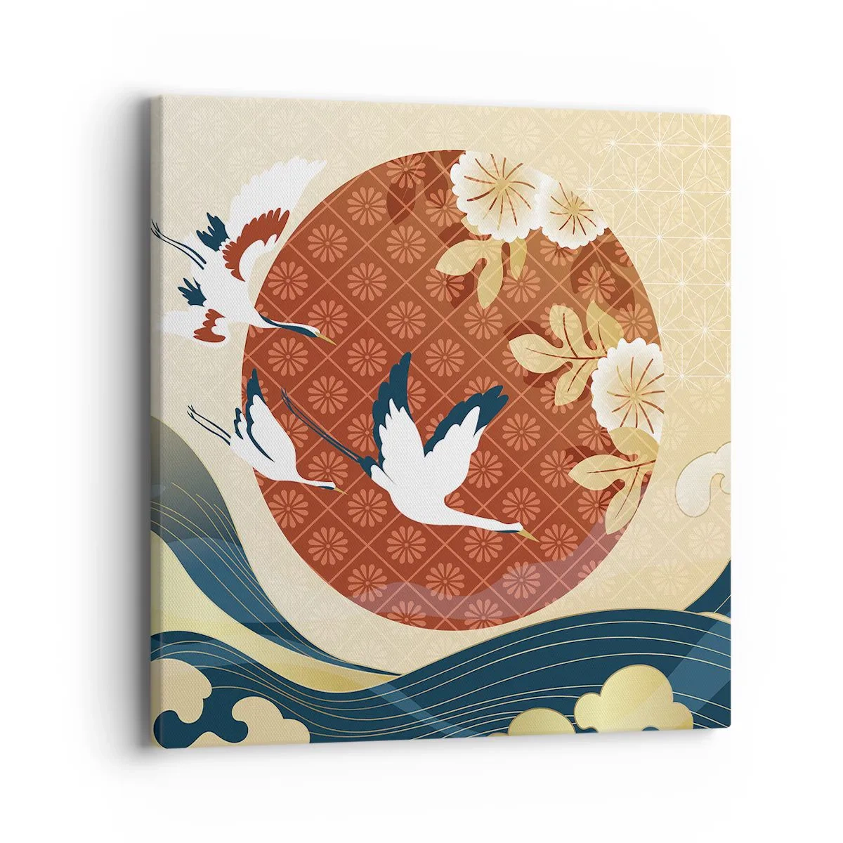 Obraz na plátně - Japonská pohádka - 40x40 cm
