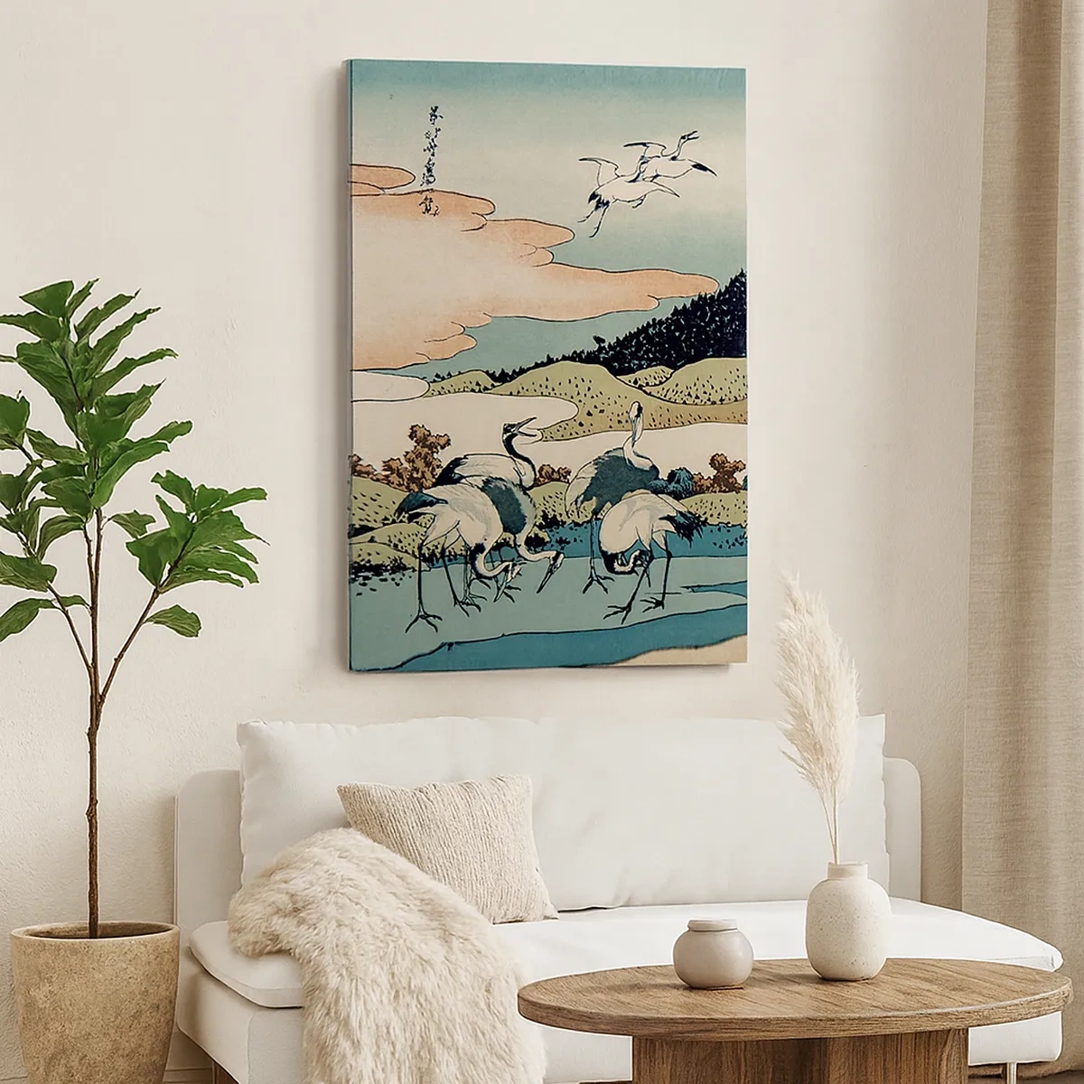 Obraz na plátně - V japonském duchu - 50x70 cm