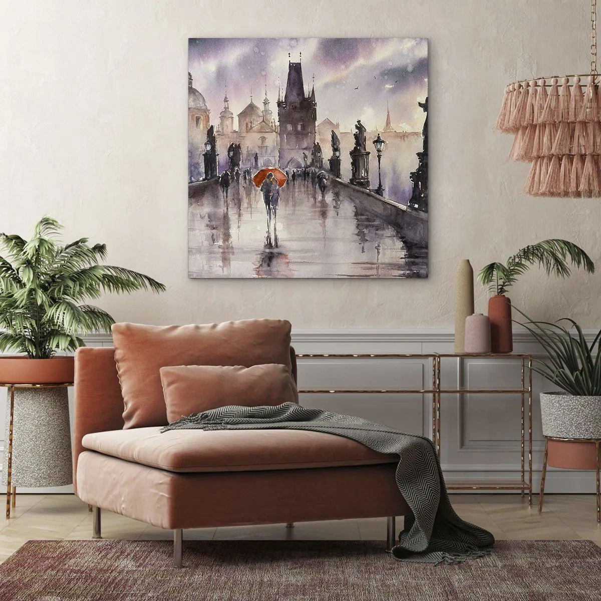 Obraz na plátně - Lidé se nemění - 30x30 cm