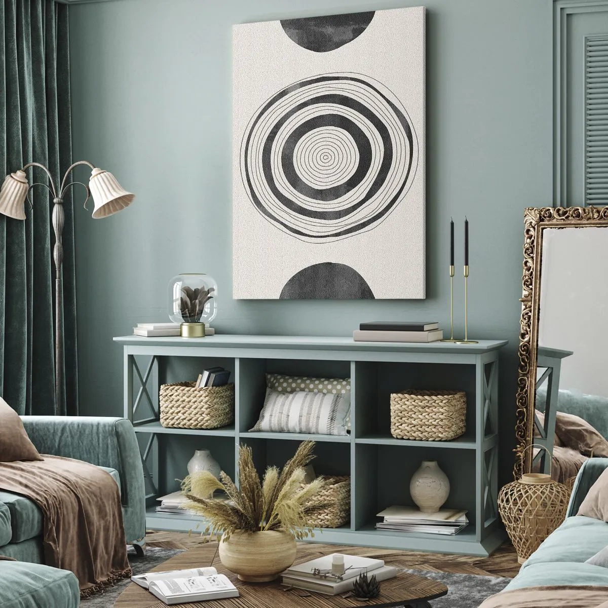 Obraz na plátně - Důležité je to, co je uprostřed - 70x100 cm