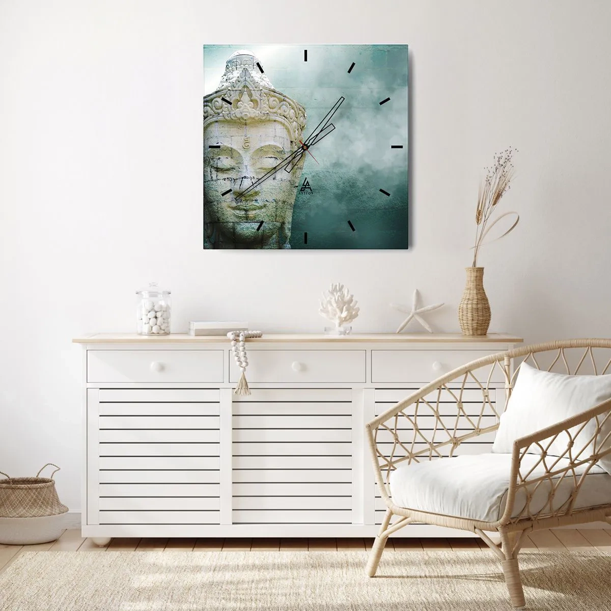 Nástěnné hodiny - Hledajíc světlo - 40x40 cm