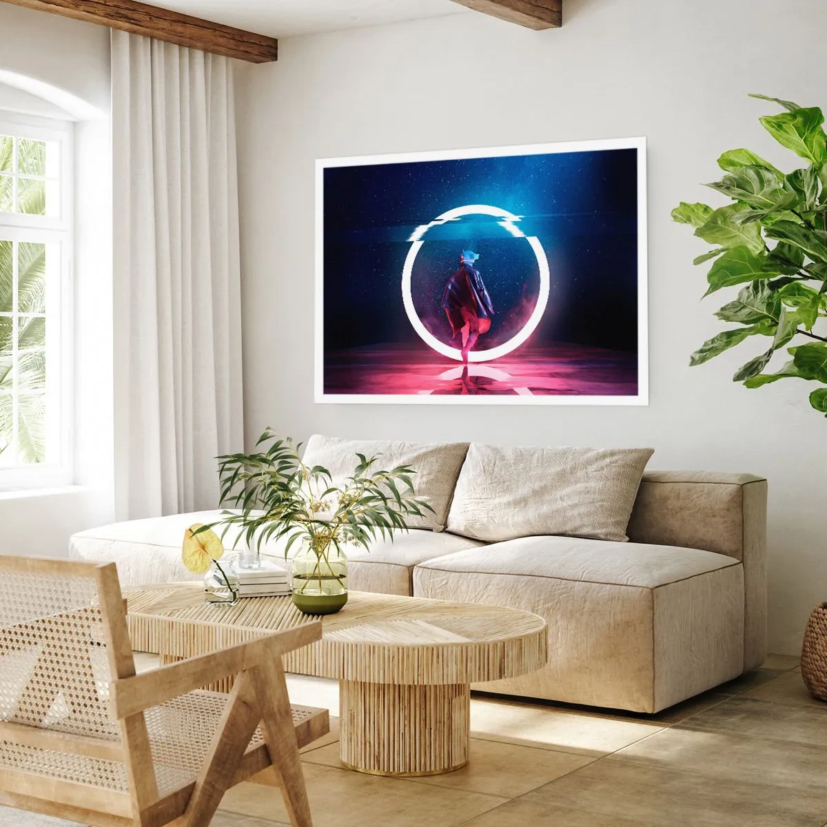 Plakát - Mezi světy - 100x70 cm