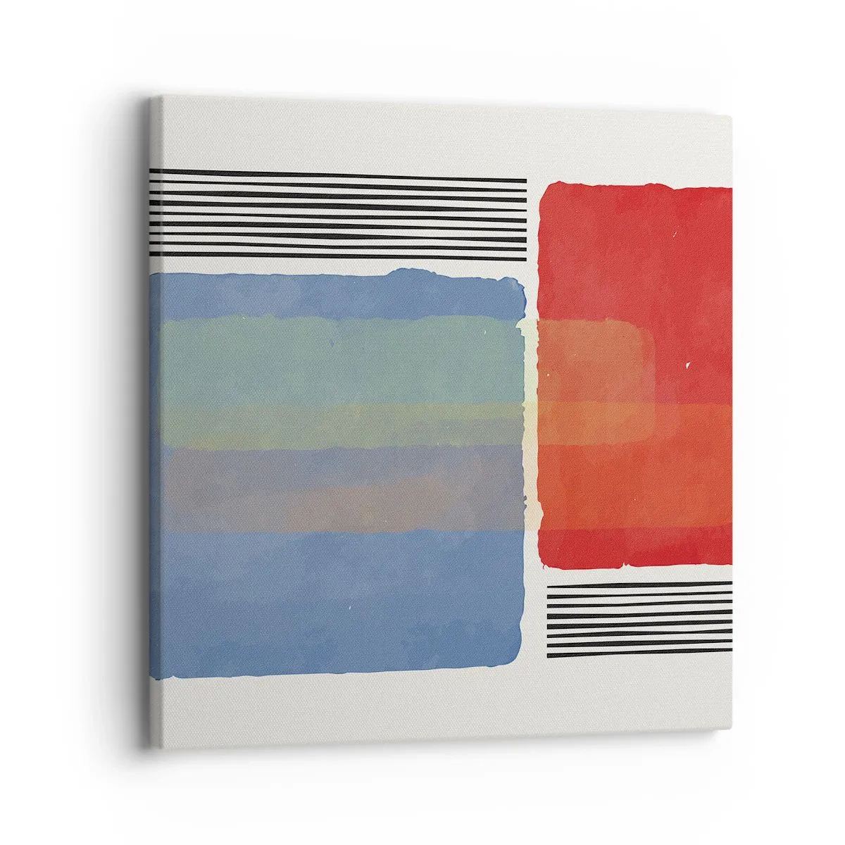 Obraz na plátně - Duch a písmeno geometrie - 30x30 cm