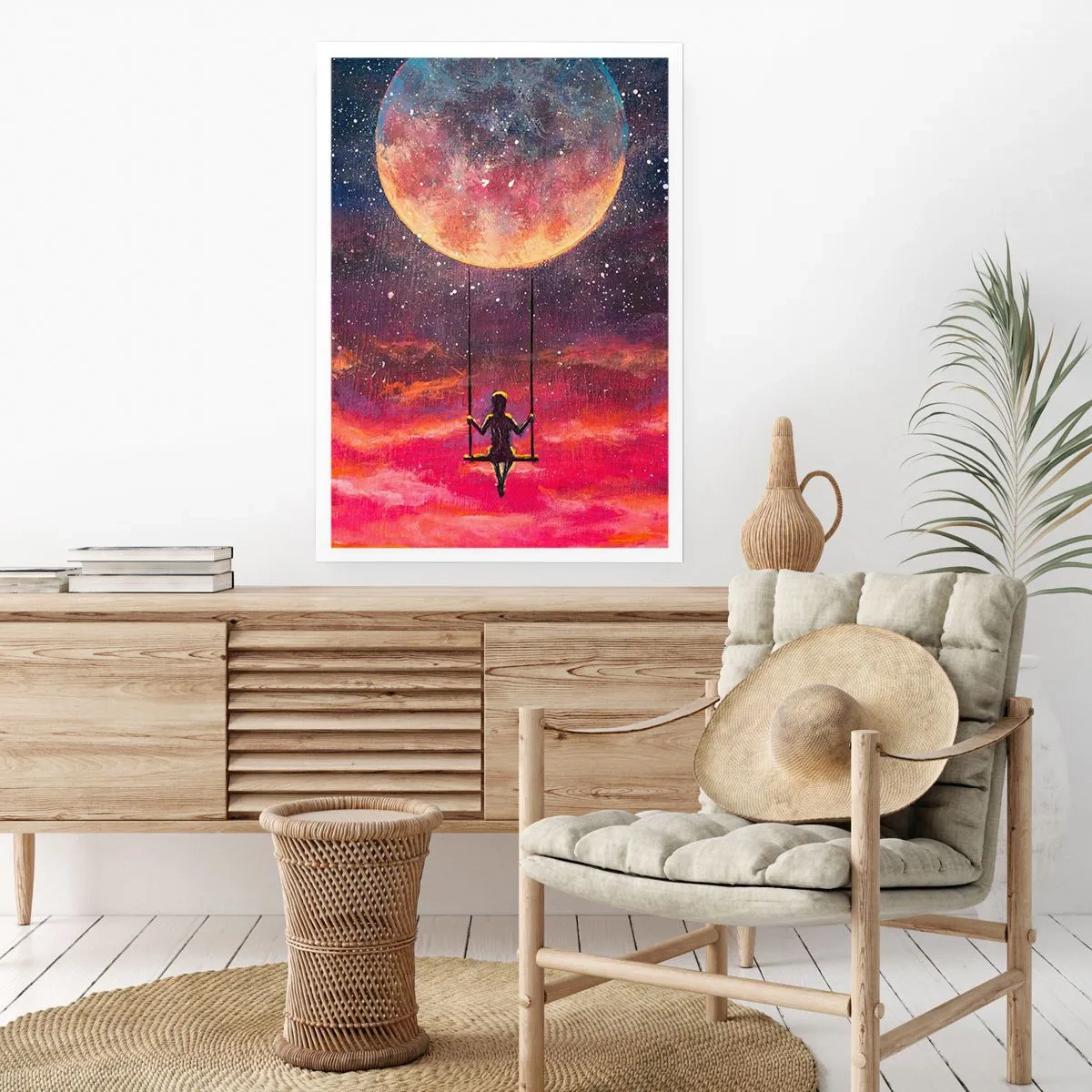 Plakát - Stavět si vzdušné zámky - 61x91 cm