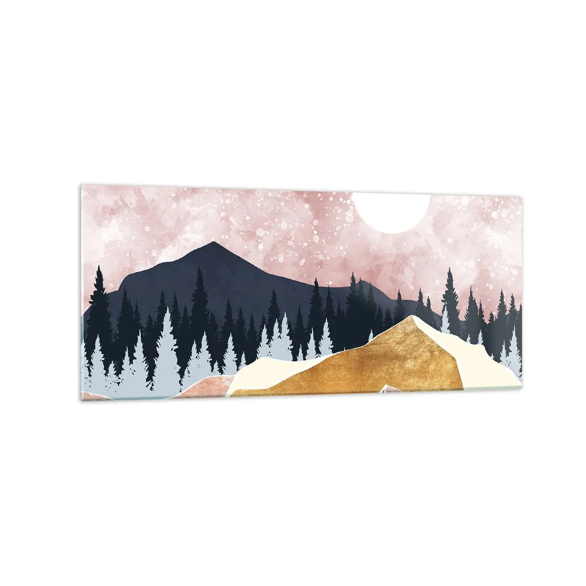 Obraz na skle - Noční hlídka - 120x50 cm
