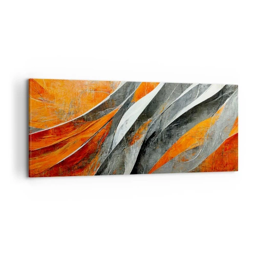 Obraz na plátně - Žár a chlad - 100x40 cm